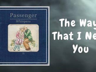 Passenger — The Way That I Need You